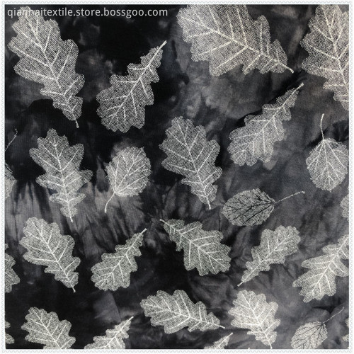 Single Jersey Tie Dyed + Pigment Print